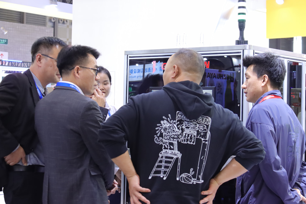 automatic plastic cap inspection machine China Beverage Exhibition